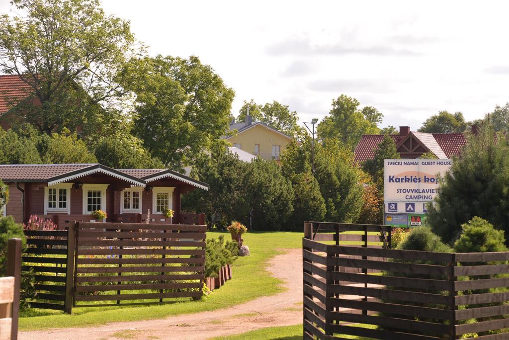 Atostogu Nameliai Karkles Kopos Villa Buitenkant foto